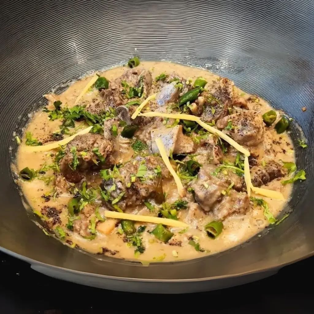 White Chicken Karahi