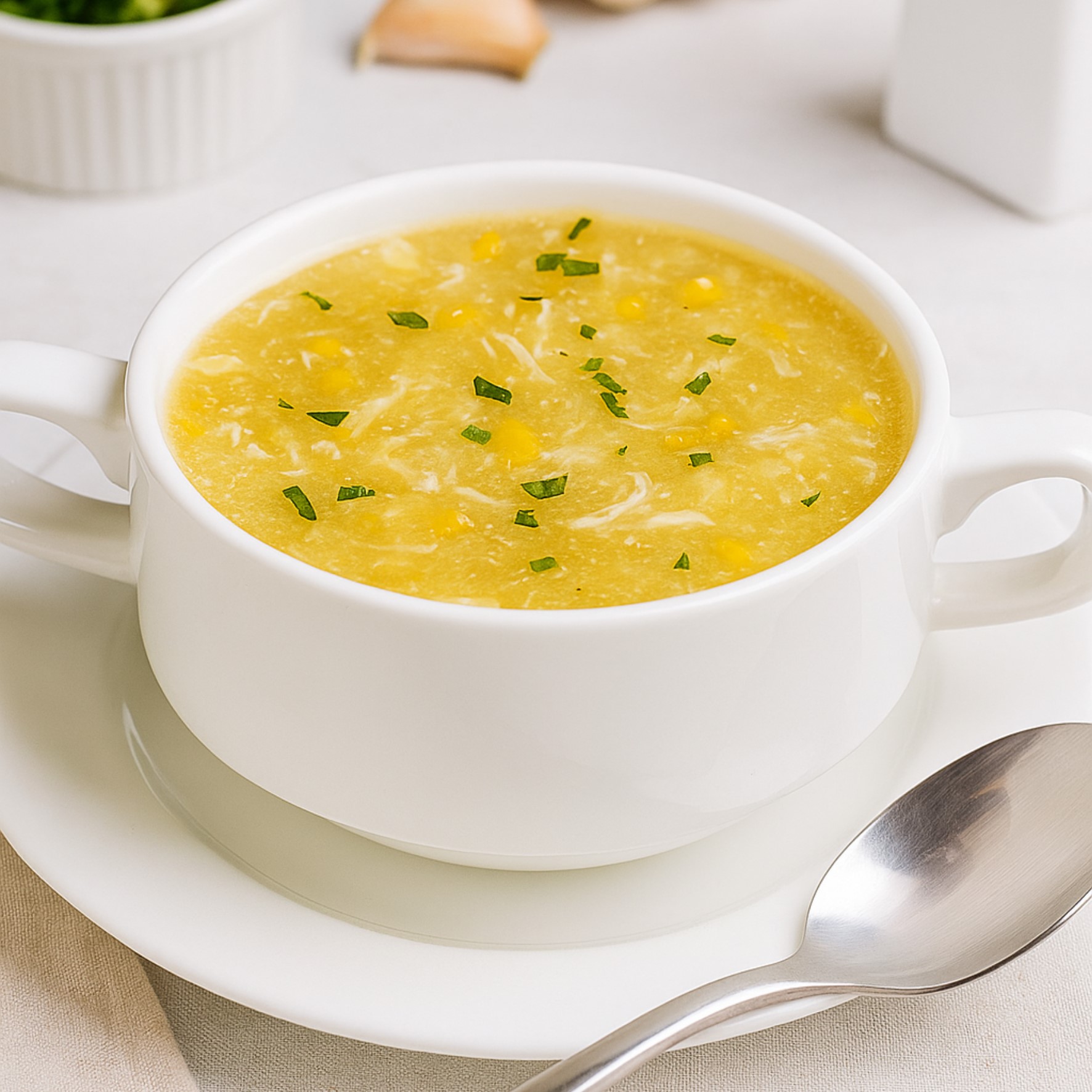 Vegetable Corn Soup